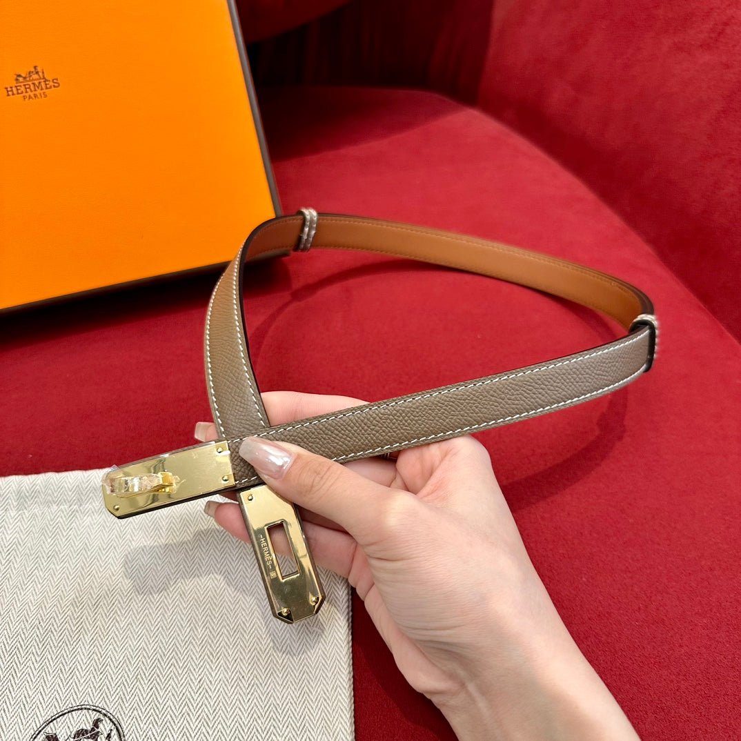 Hermès Kelly Epsom Leather Belt