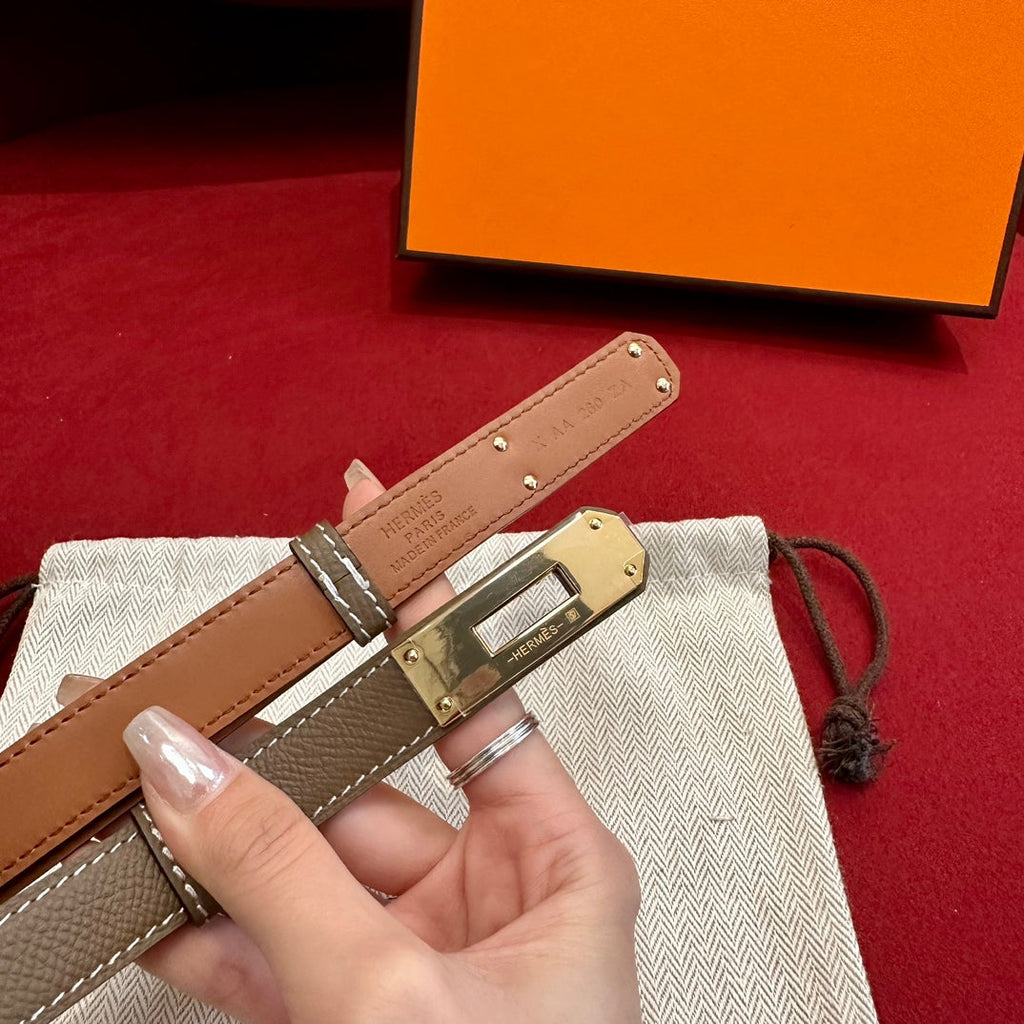 Hermès Kelly Epsom Leather Belt