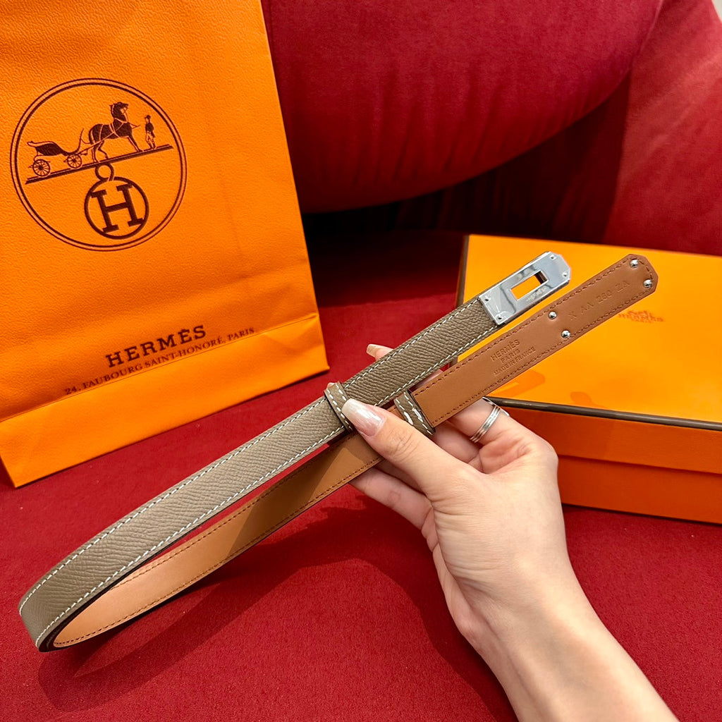 Hermès Kelly Epsom Leather Belt