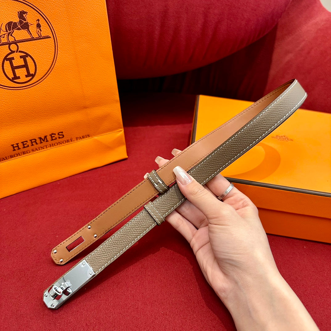 Hermès Kelly Epsom Leather Belt