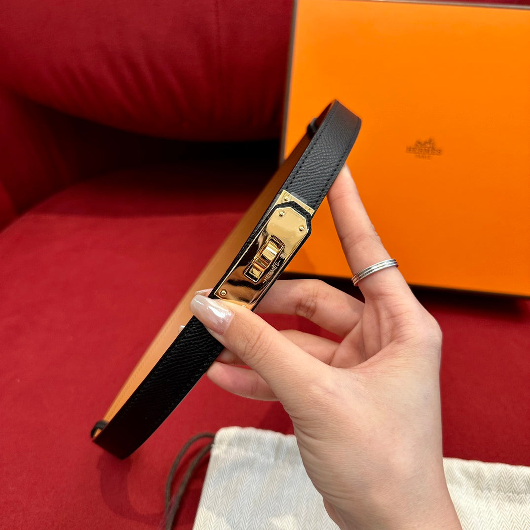 Hermès Kelly Epsom Leather Belt