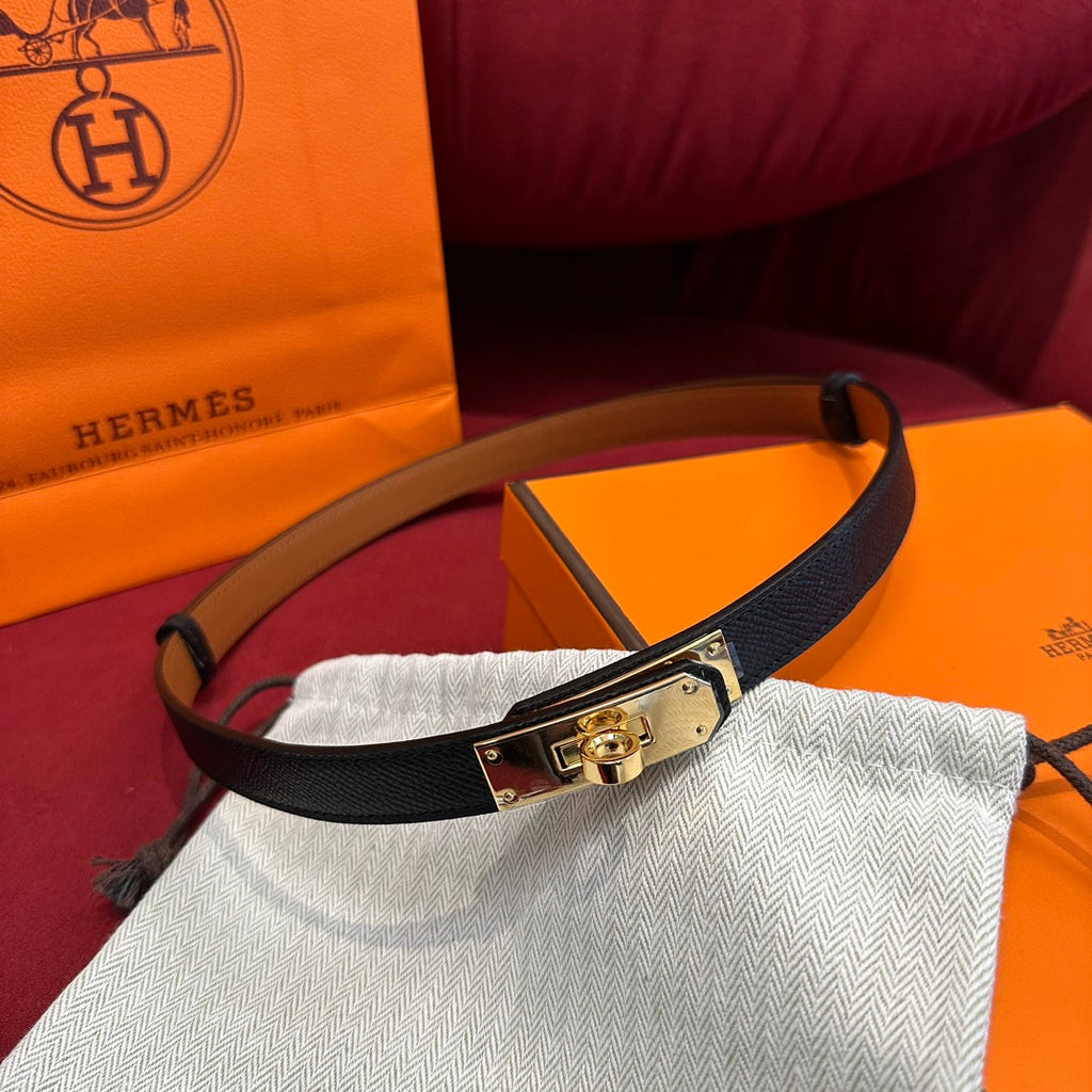 Hermès Kelly Epsom Leather Belt