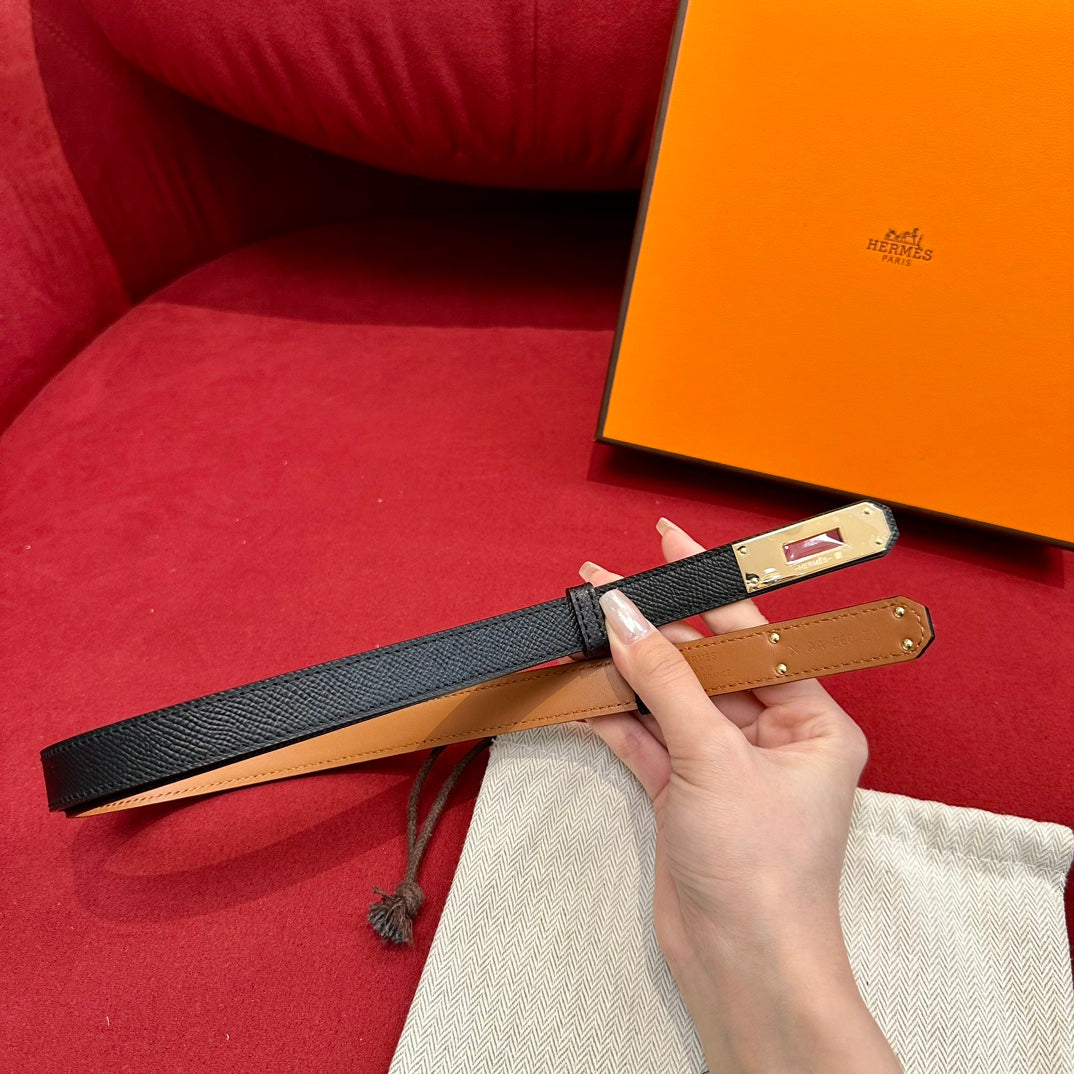 Hermès Kelly Epsom Leather Belt