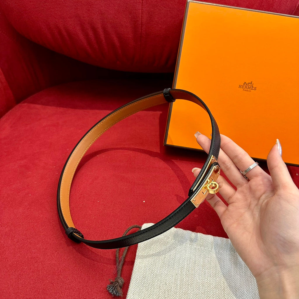 Hermès Kelly Epsom Leather Belt