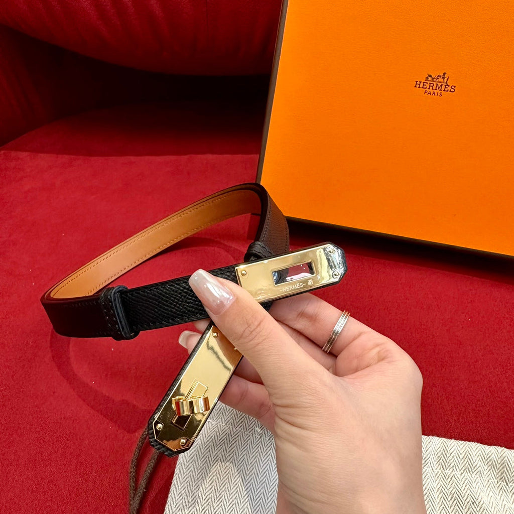Hermès Kelly Epsom Leather Belt