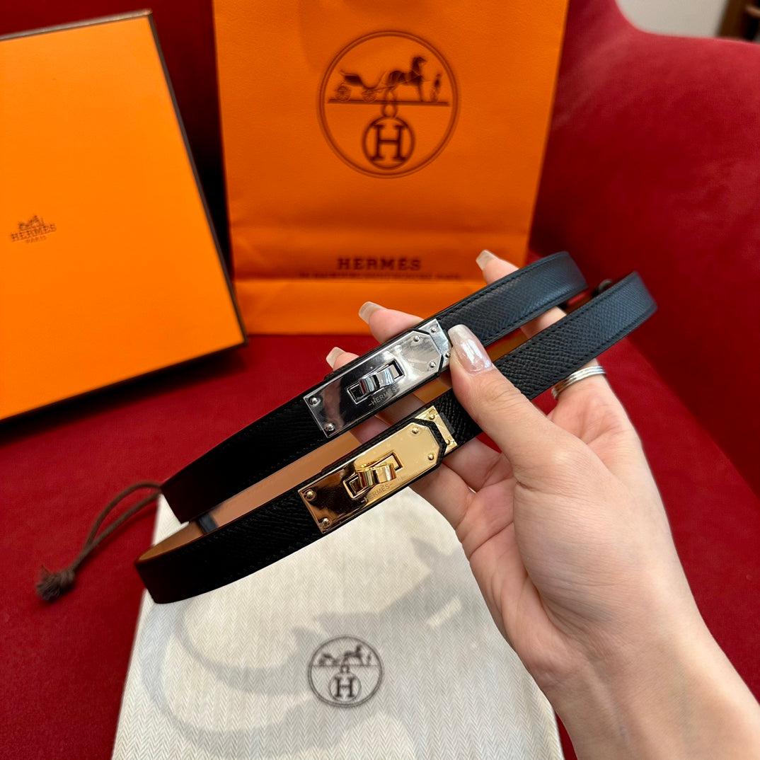 Hermès Kelly Epsom Leather Belt