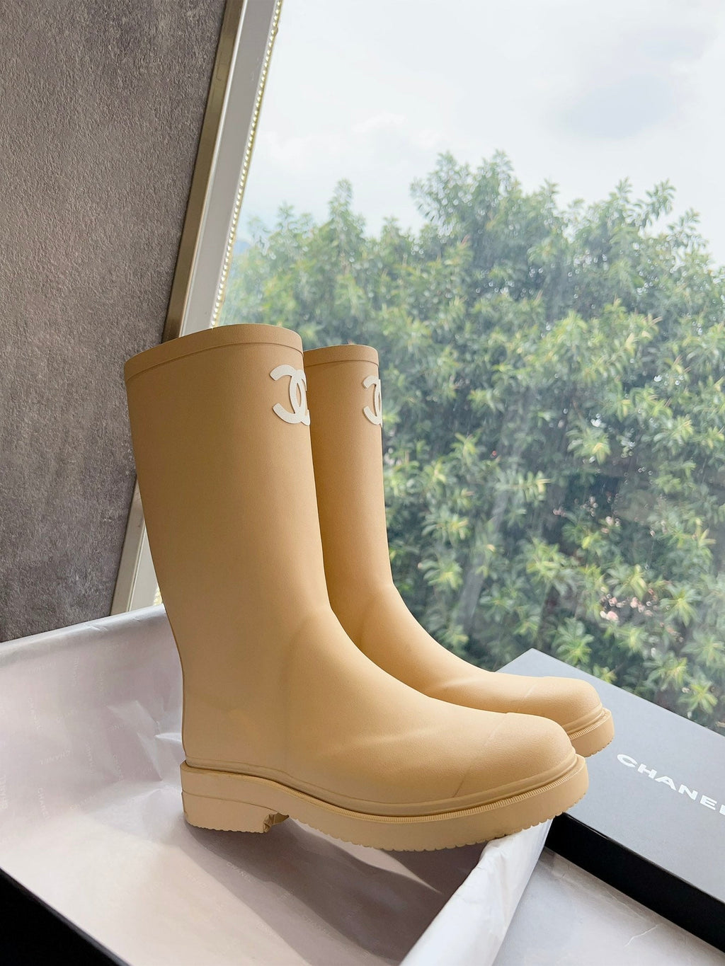 Chanel 2023 Early Spring Rain Boots