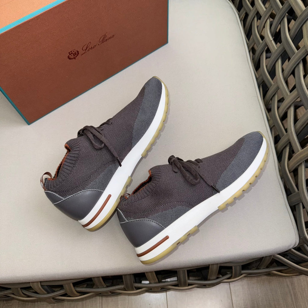 Loro Piana Flexy Walk Wool Knit Sneakers
