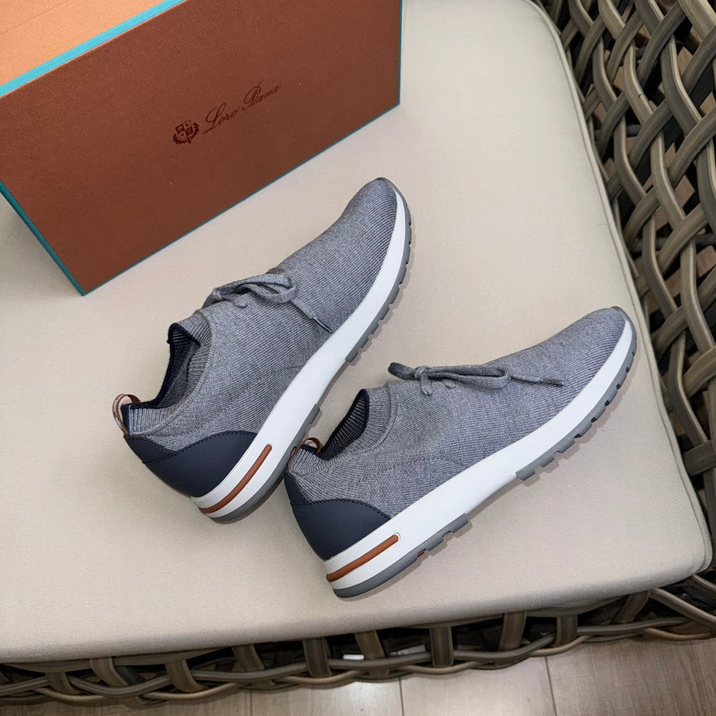Loro Piana Flexy Walk Wool Knit Sneakers
