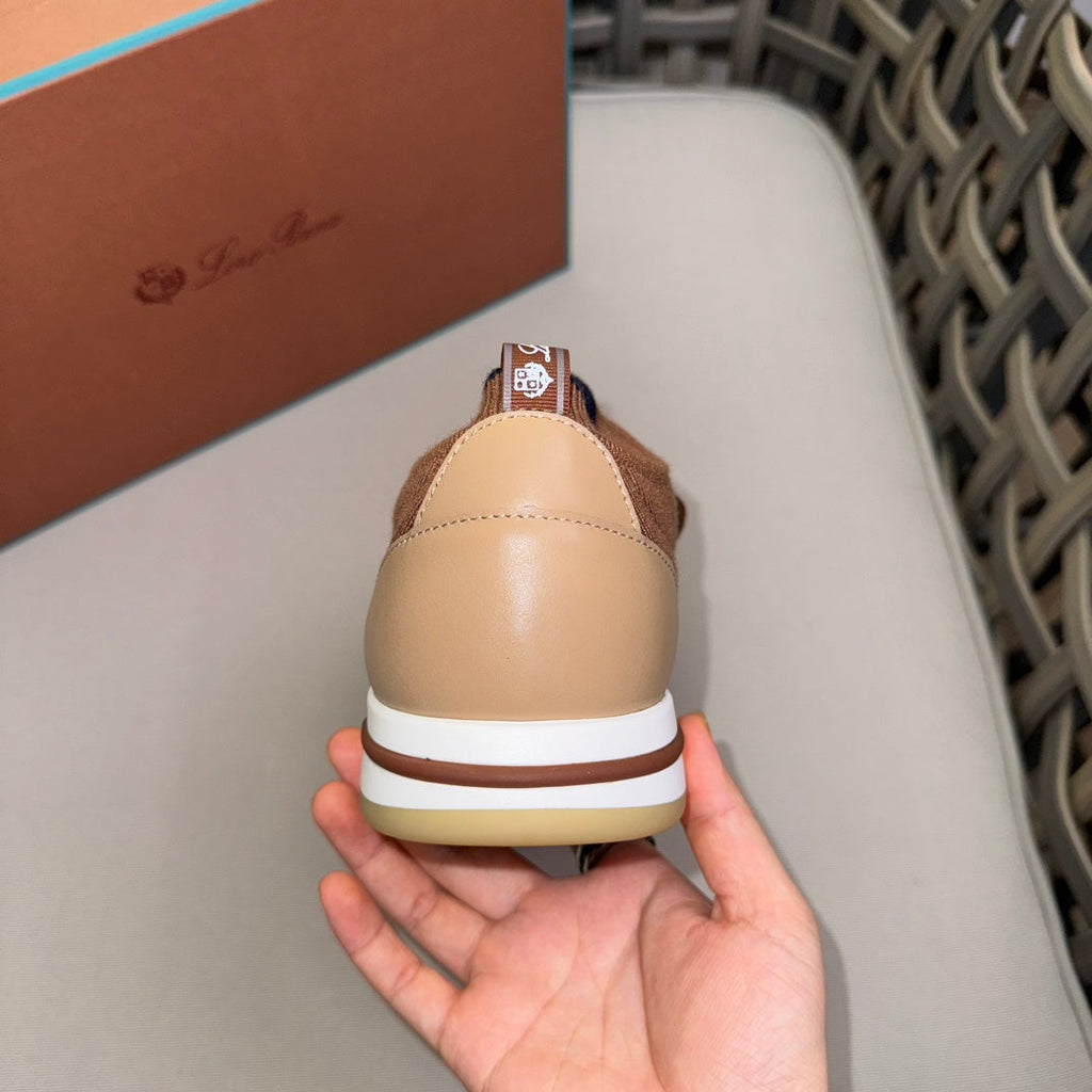 Loro Piana Flexy Walk Wool Knit Sneakers