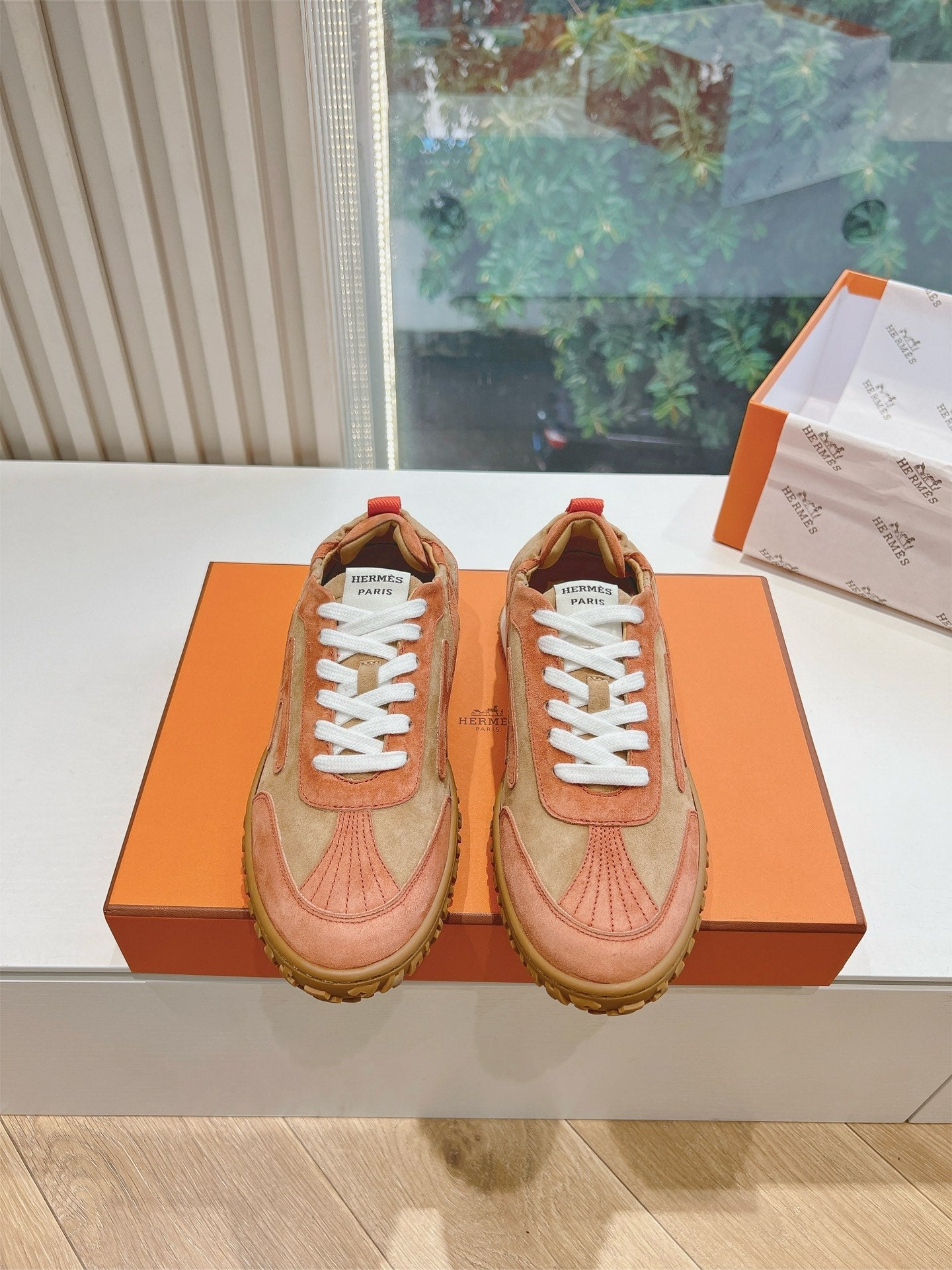 Hermès Bouncing Calfskin Sneakers