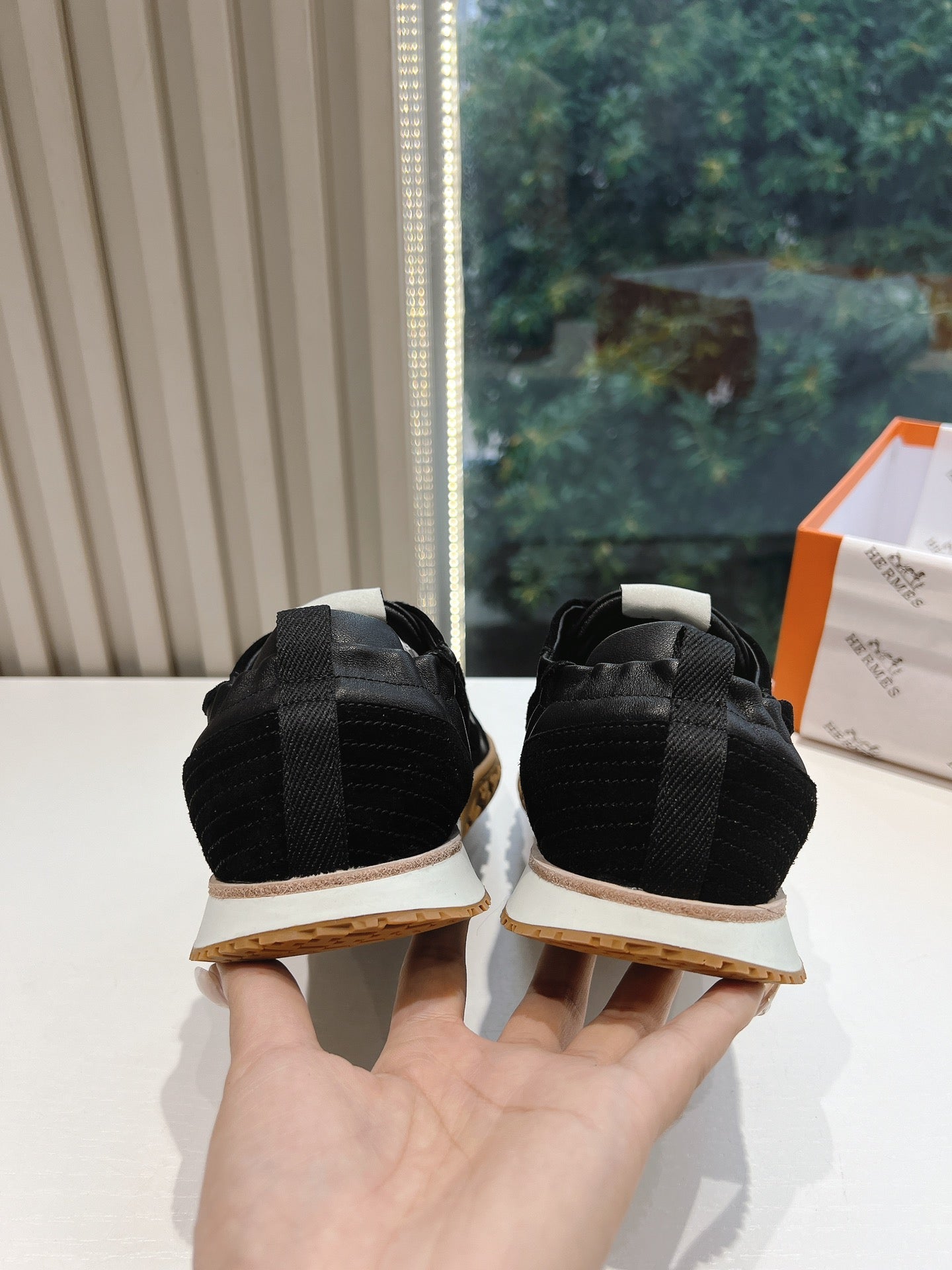 Hermès Bouncing Calfskin Sneakers