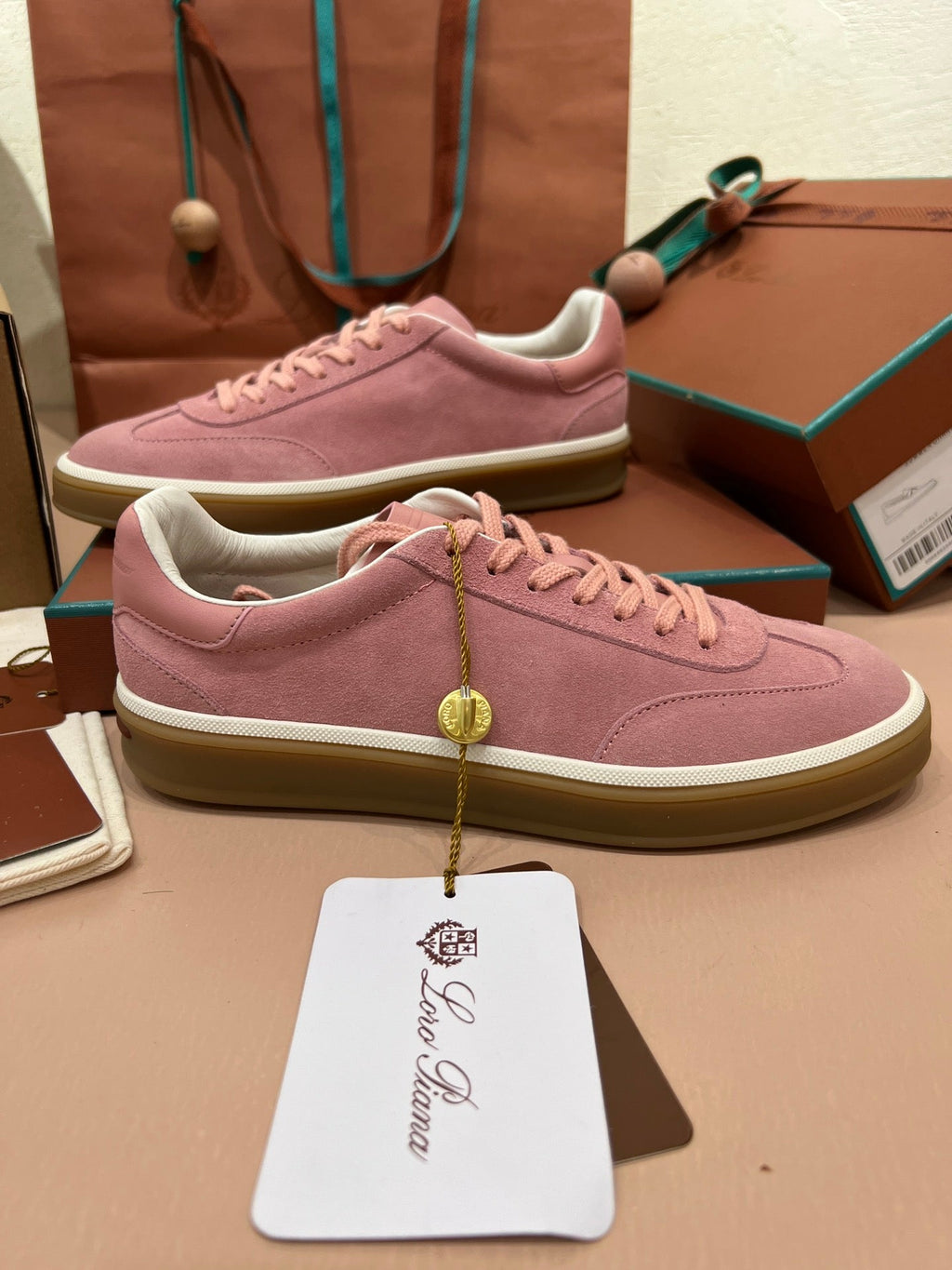 Loro Piana LP Tennis Walk Sneakers