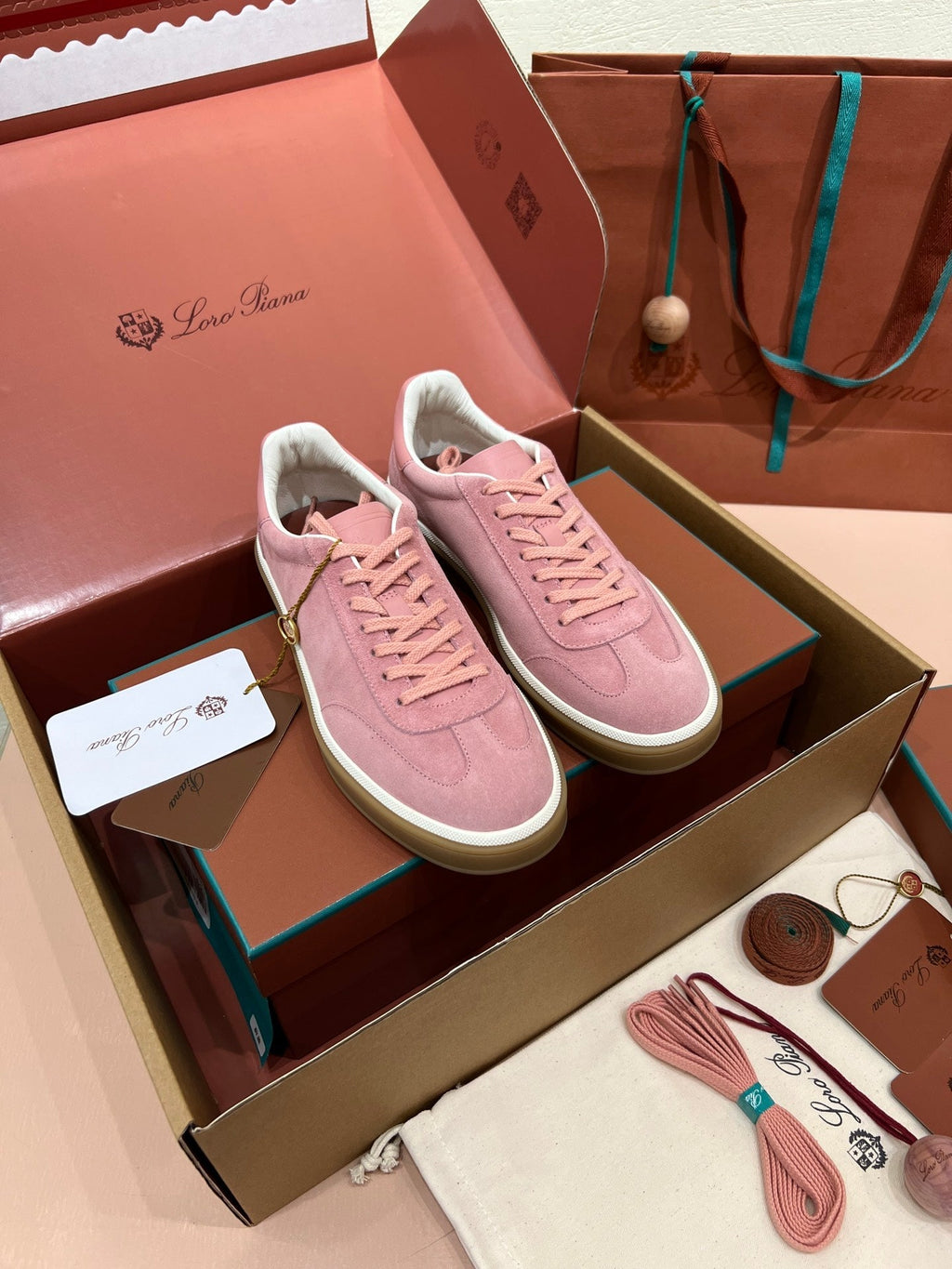 Loro Piana LP Tennis Walk Sneakers