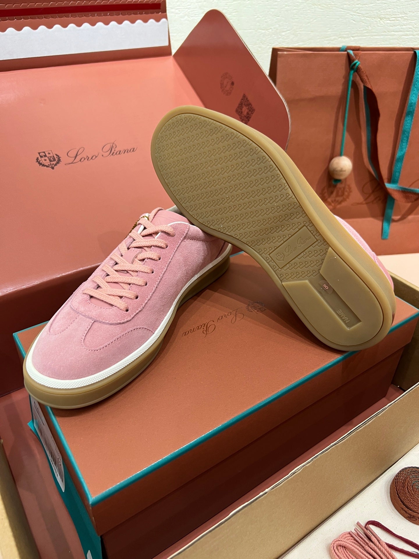 Loro Piana LP Tennis Walk Sneakers