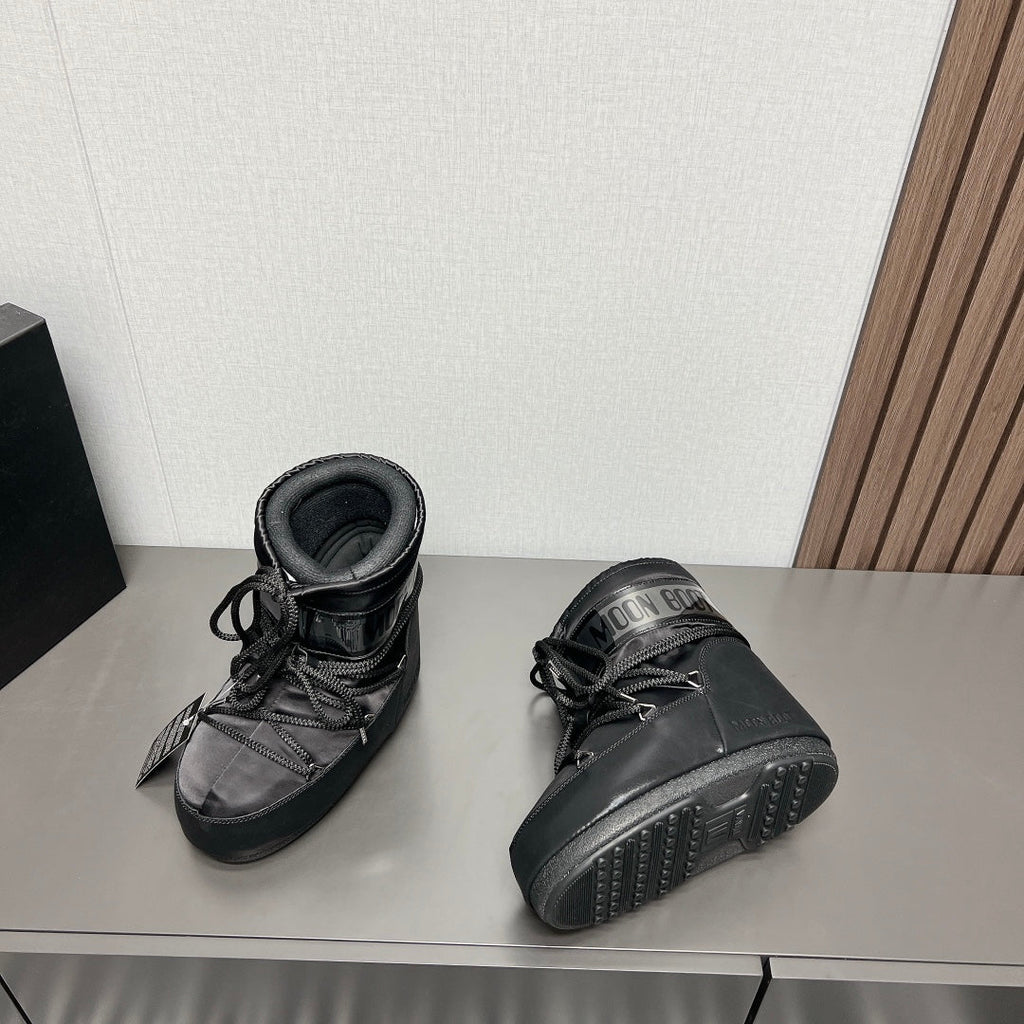 Moon Boot 2024 Autumn/Winter Platform Snow Ankle Boots – 2024FW