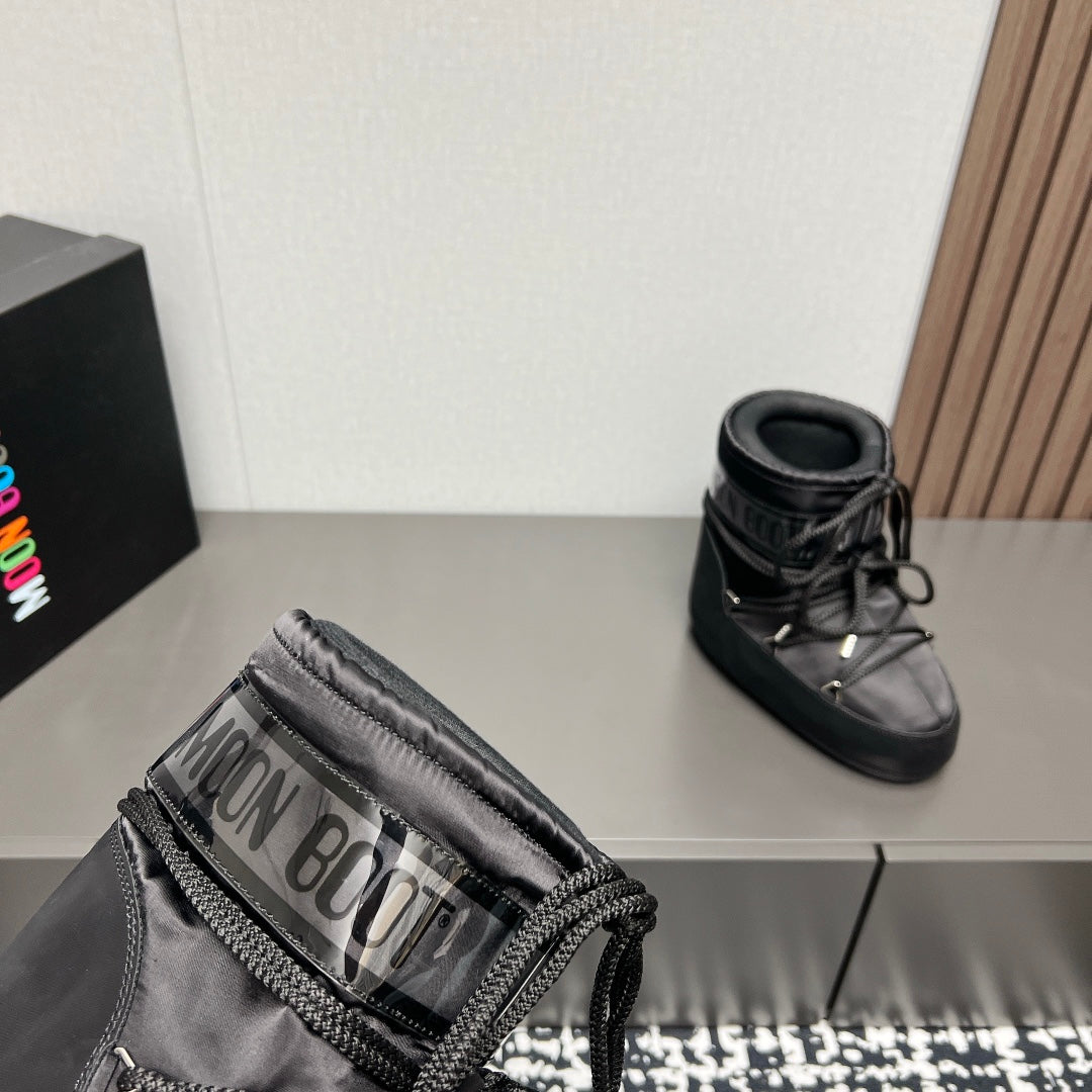 Moon Boot 2024 Autumn/Winter Platform Snow Ankle Boots – 2024FW