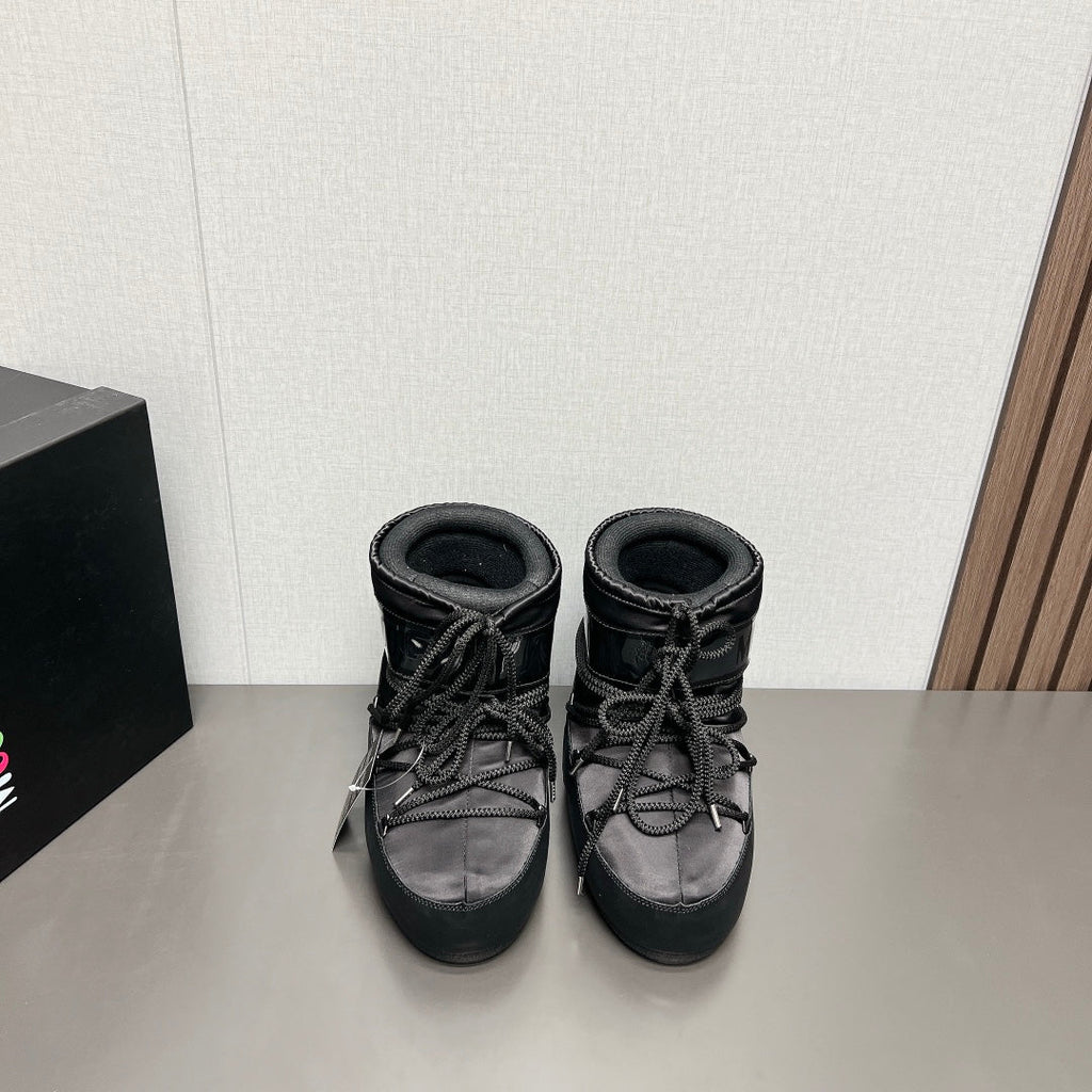 Moon Boot 2024 Autumn/Winter Platform Snow Ankle Boots – 2024FW