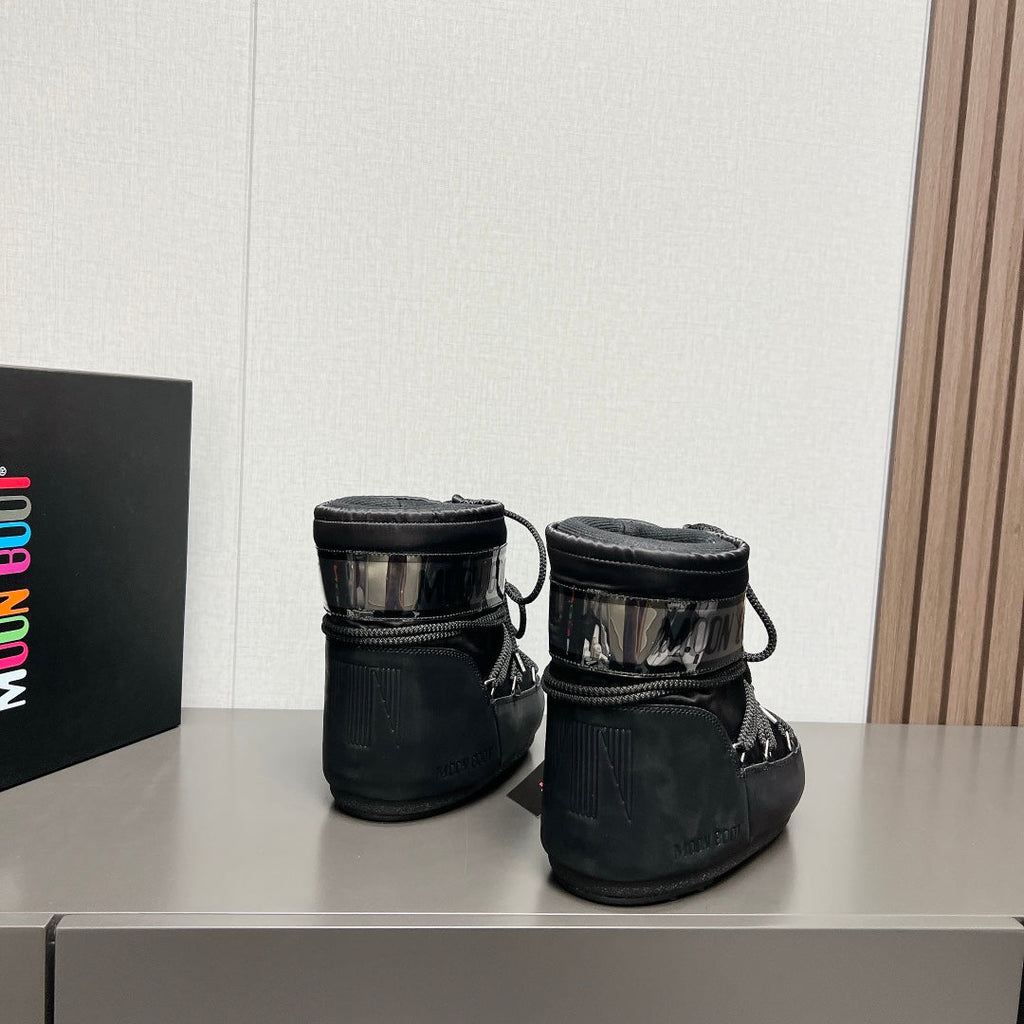Moon Boot 2024 Autumn/Winter Platform Snow Ankle Boots – 2024FW