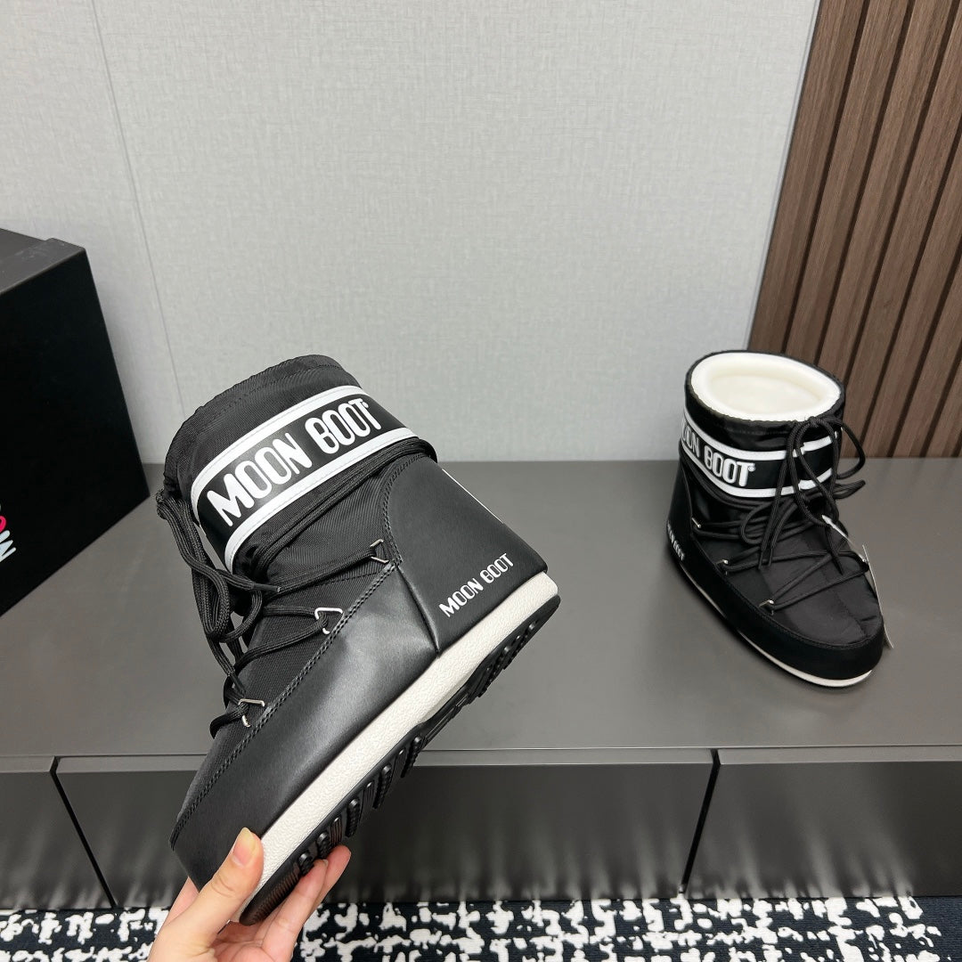 Moon Boot 2024 Autumn/Winter Platform Snow Ankle Boots – 2024FW