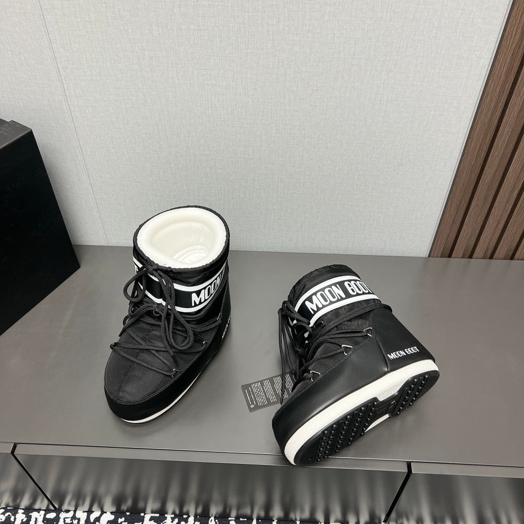 Moon Boot 2024 Autumn/Winter Platform Snow Ankle Boots – 2024FW