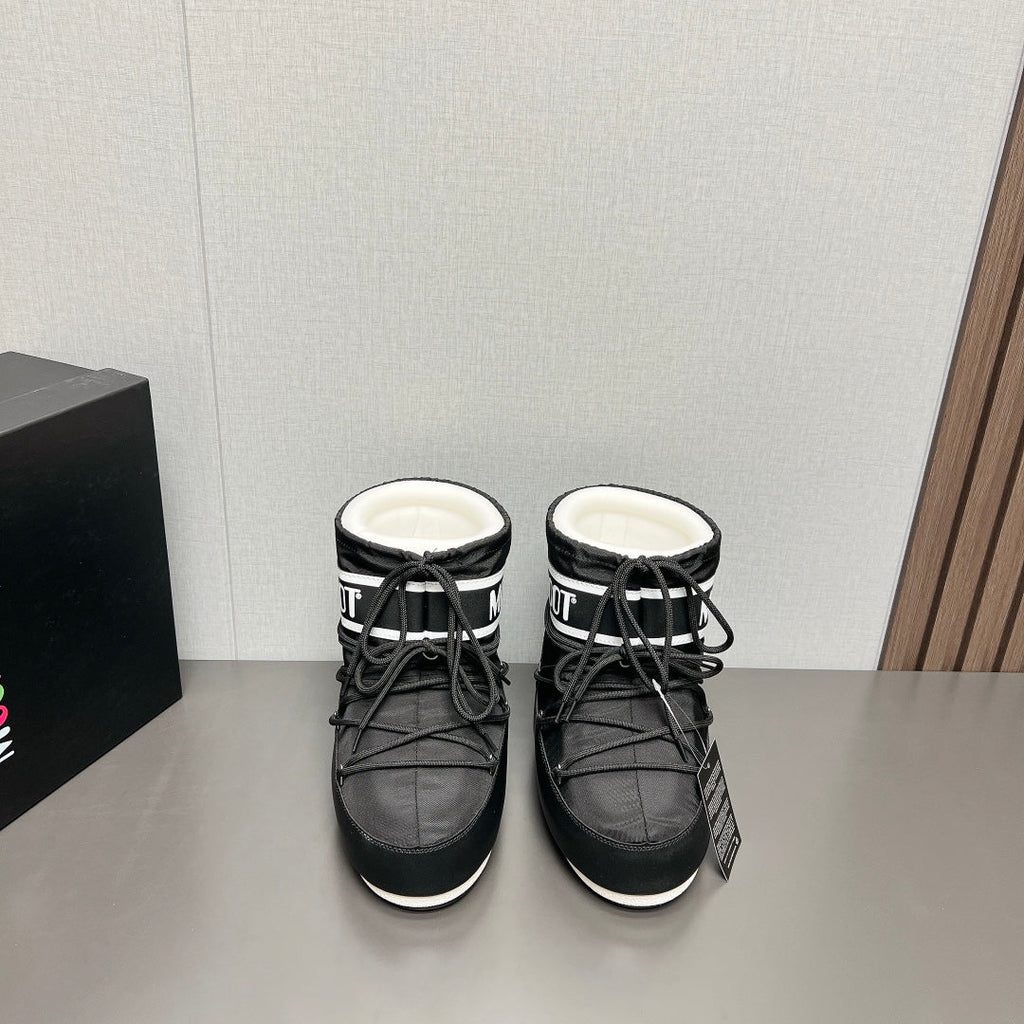 Moon Boot 2024 Autumn/Winter Platform Snow Ankle Boots – 2024FW
