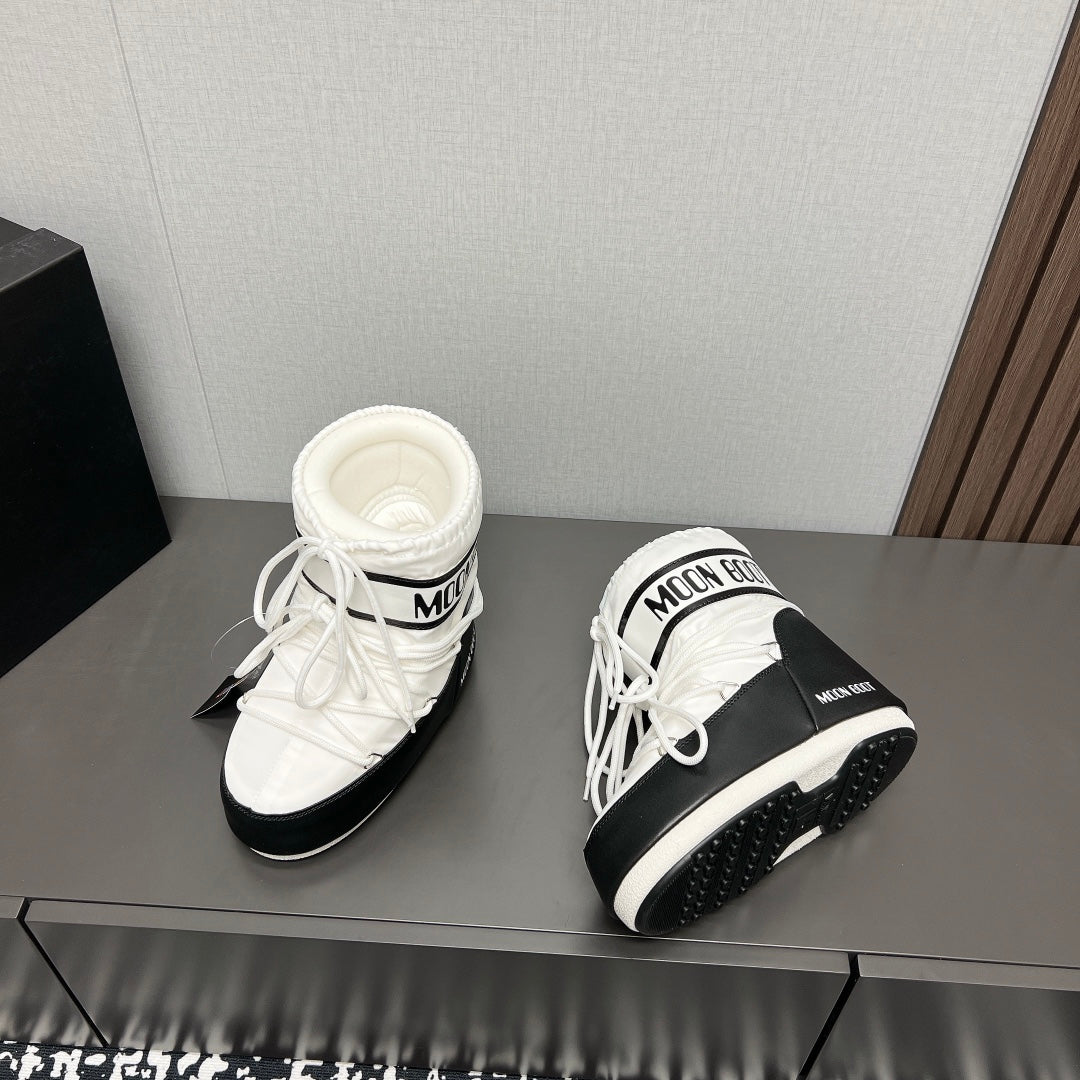 Moon Boot 2024 Autumn/Winter Platform Snow Ankle Boots – 2024FW