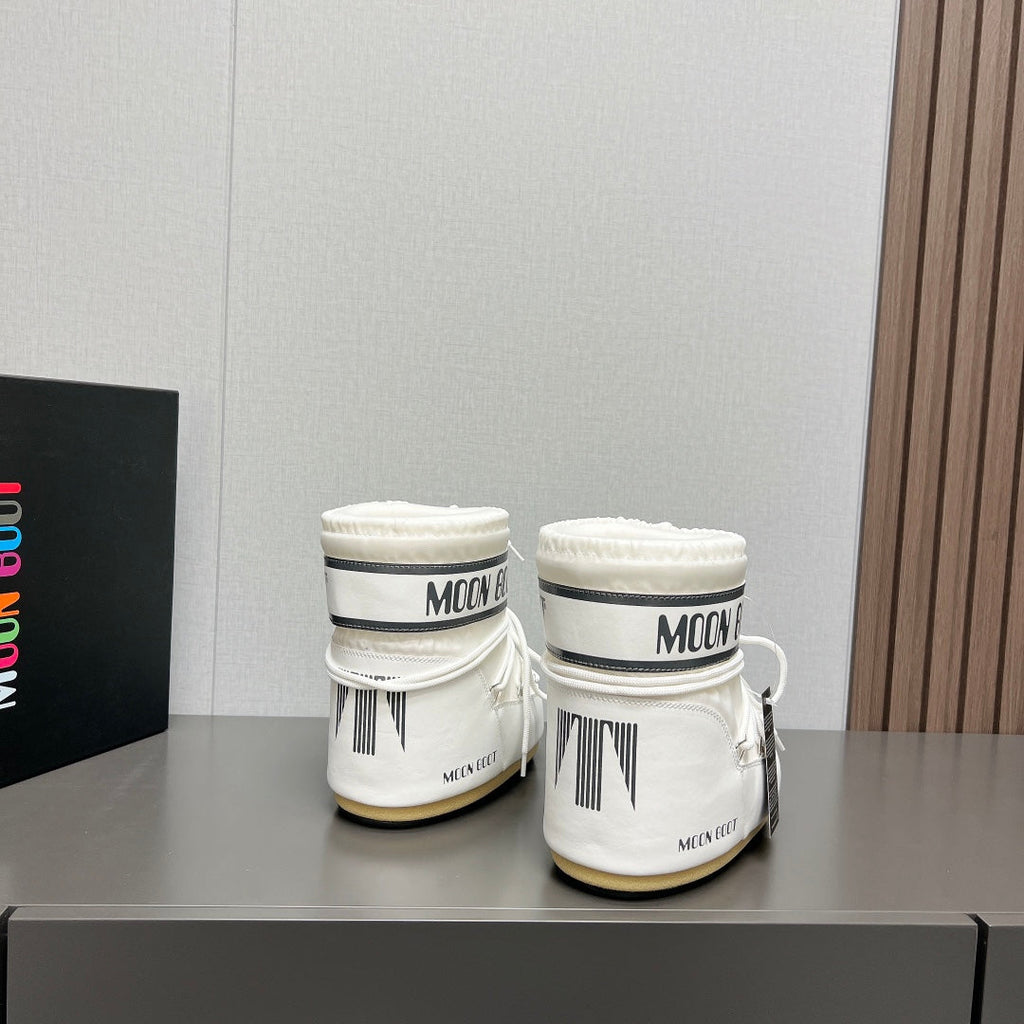 Moon Boot 2024 Autumn/Winter Platform Snow Ankle Boots – 2024FW