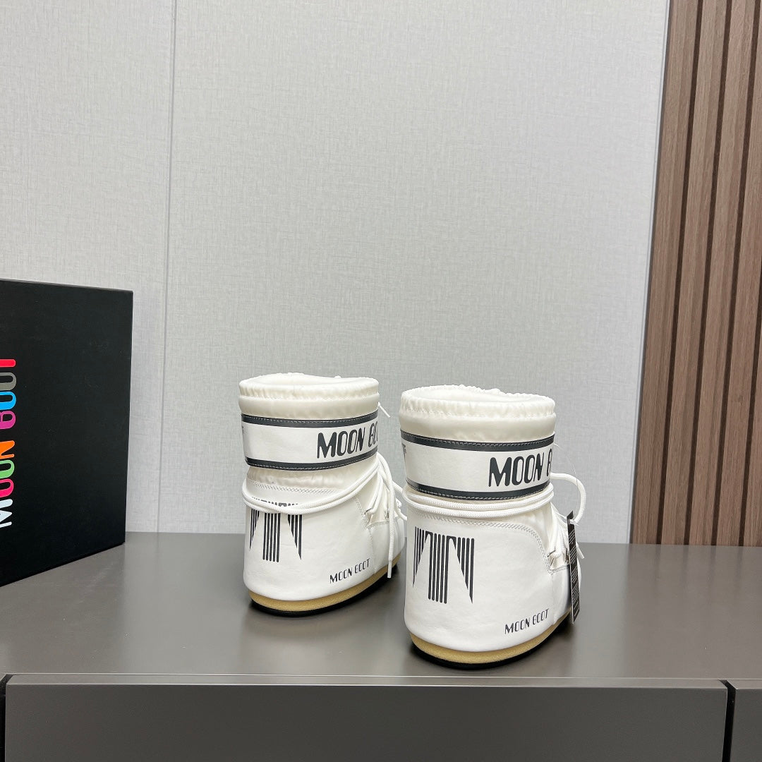 Moon Boot 2024 Autumn/Winter Platform Snow Ankle Boots – 2024FW