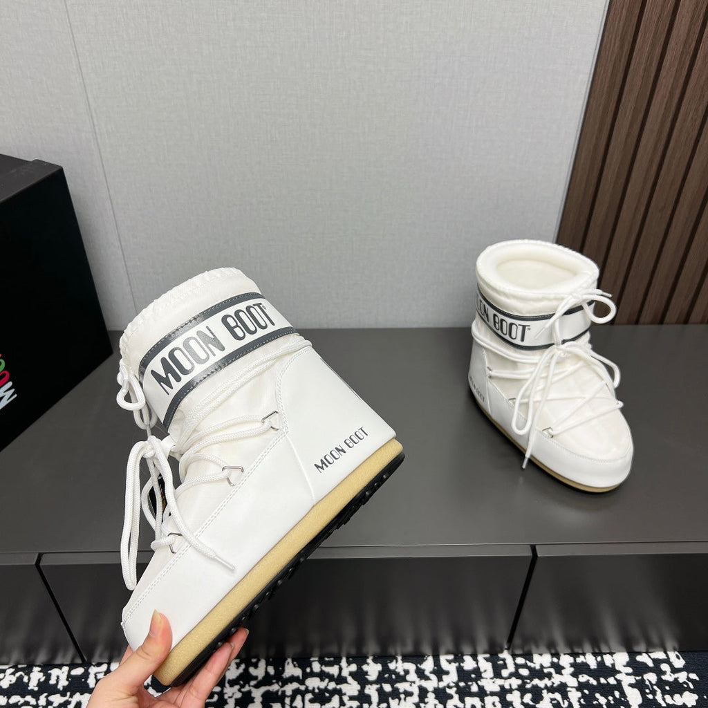 Moon Boot 2024 Autumn/Winter Platform Snow Ankle Boots – 2024FW