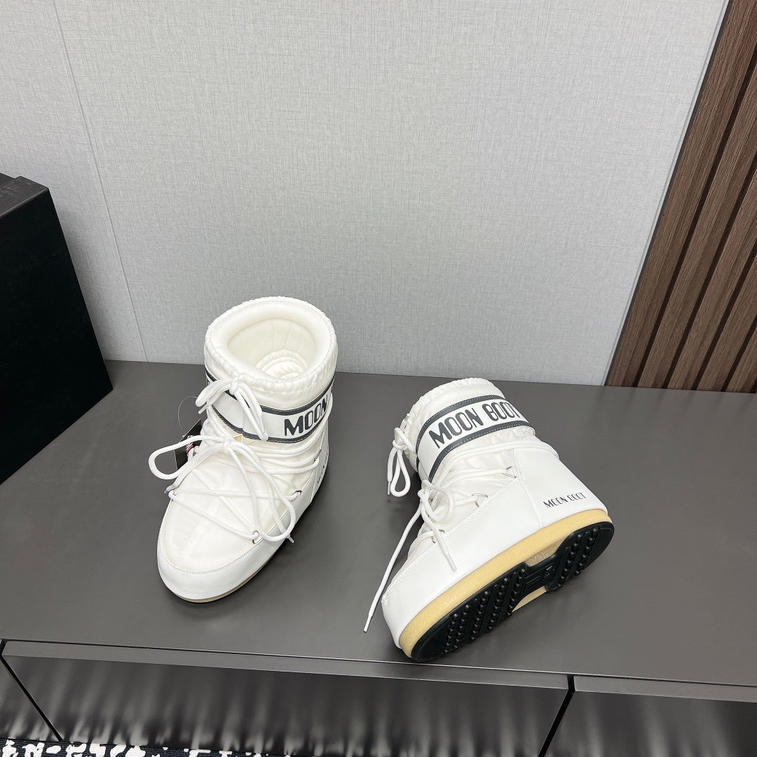 Moon Boot 2024 Autumn/Winter Platform Snow Ankle Boots – 2024FW