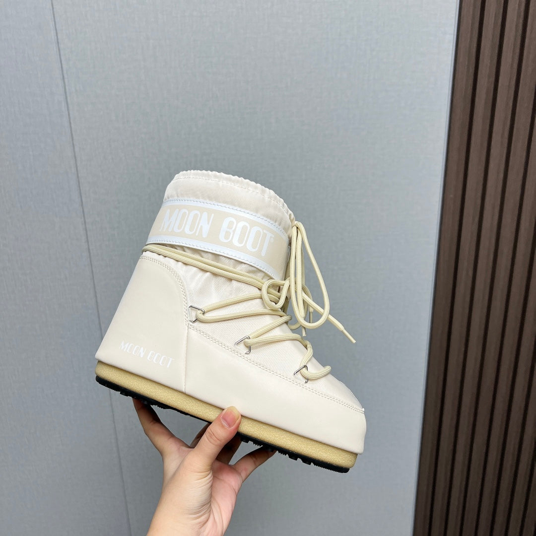 Moon Boot 2024 Autumn/Winter Platform Snow Ankle Boots – 2024FW