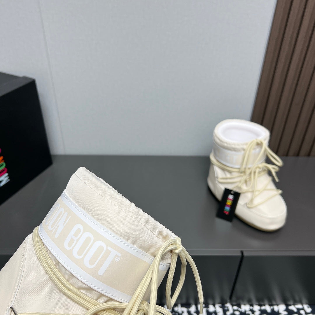 Moon Boot 2024 Autumn/Winter Platform Snow Ankle Boots – 2024FW