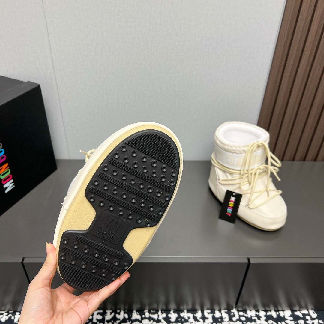 Moon Boot 2024 Autumn/Winter Platform Snow Ankle Boots – 2024FW