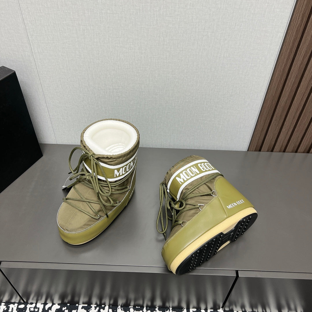 Moon Boot 2024 Autumn/Winter Platform Snow Ankle Boots – 2024FW
