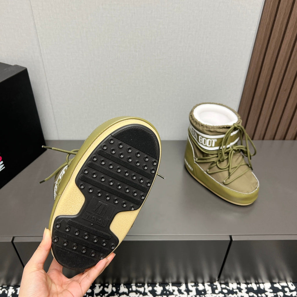 Moon Boot 2024 Autumn/Winter Platform Snow Ankle Boots – 2024FW