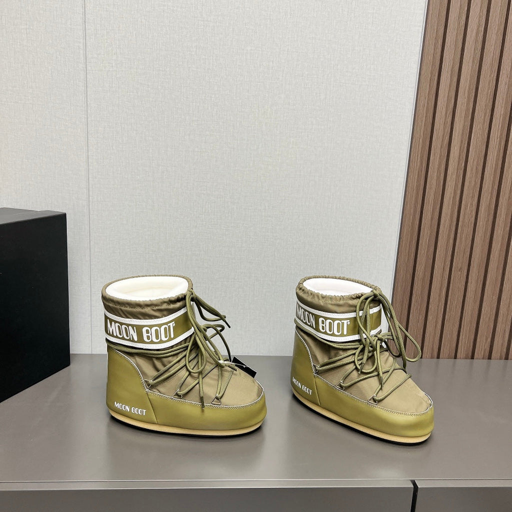 Moon Boot 2024 Autumn/Winter Platform Snow Ankle Boots – 2024FW