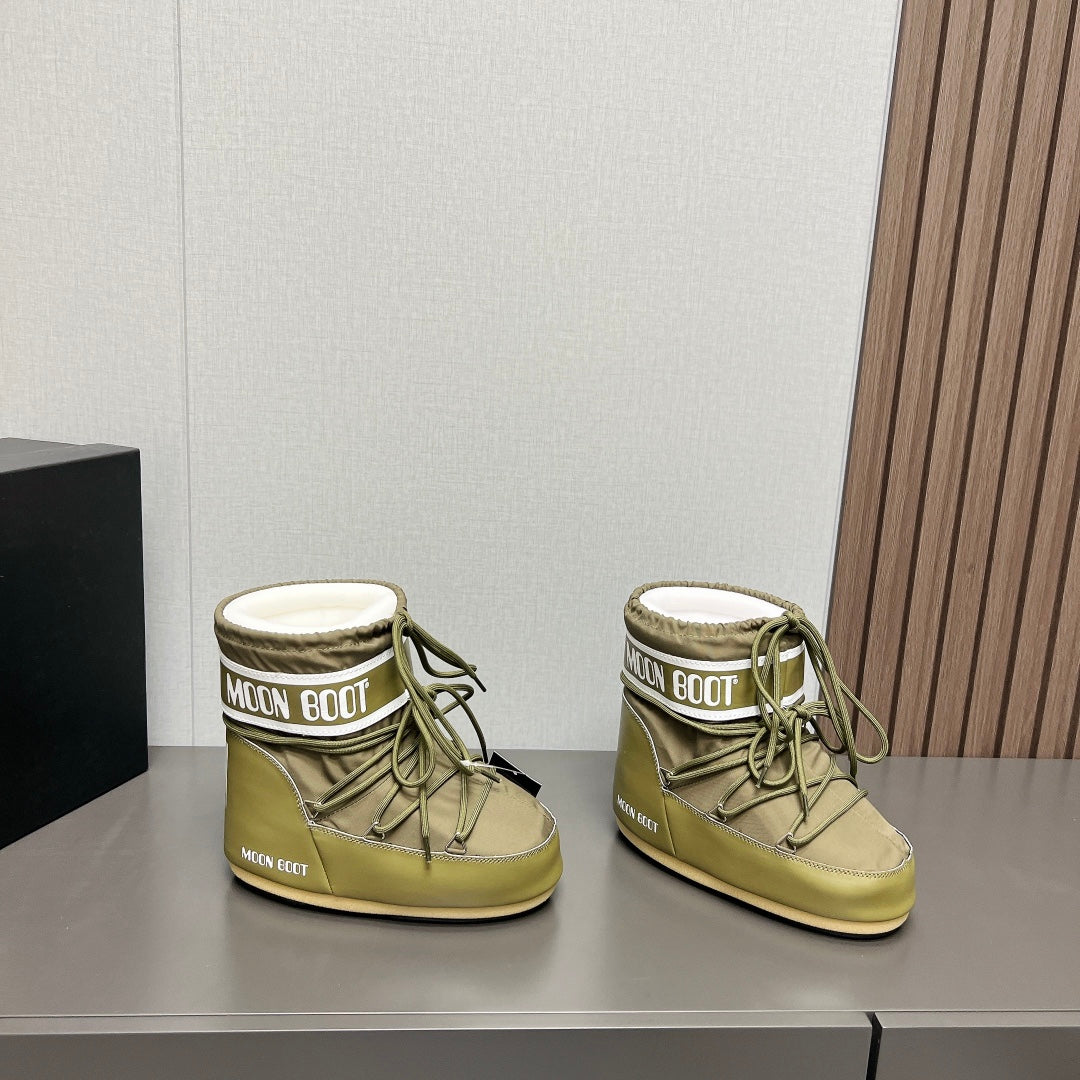 Moon Boot 2024 Autumn/Winter Platform Snow Ankle Boots – 2024FW