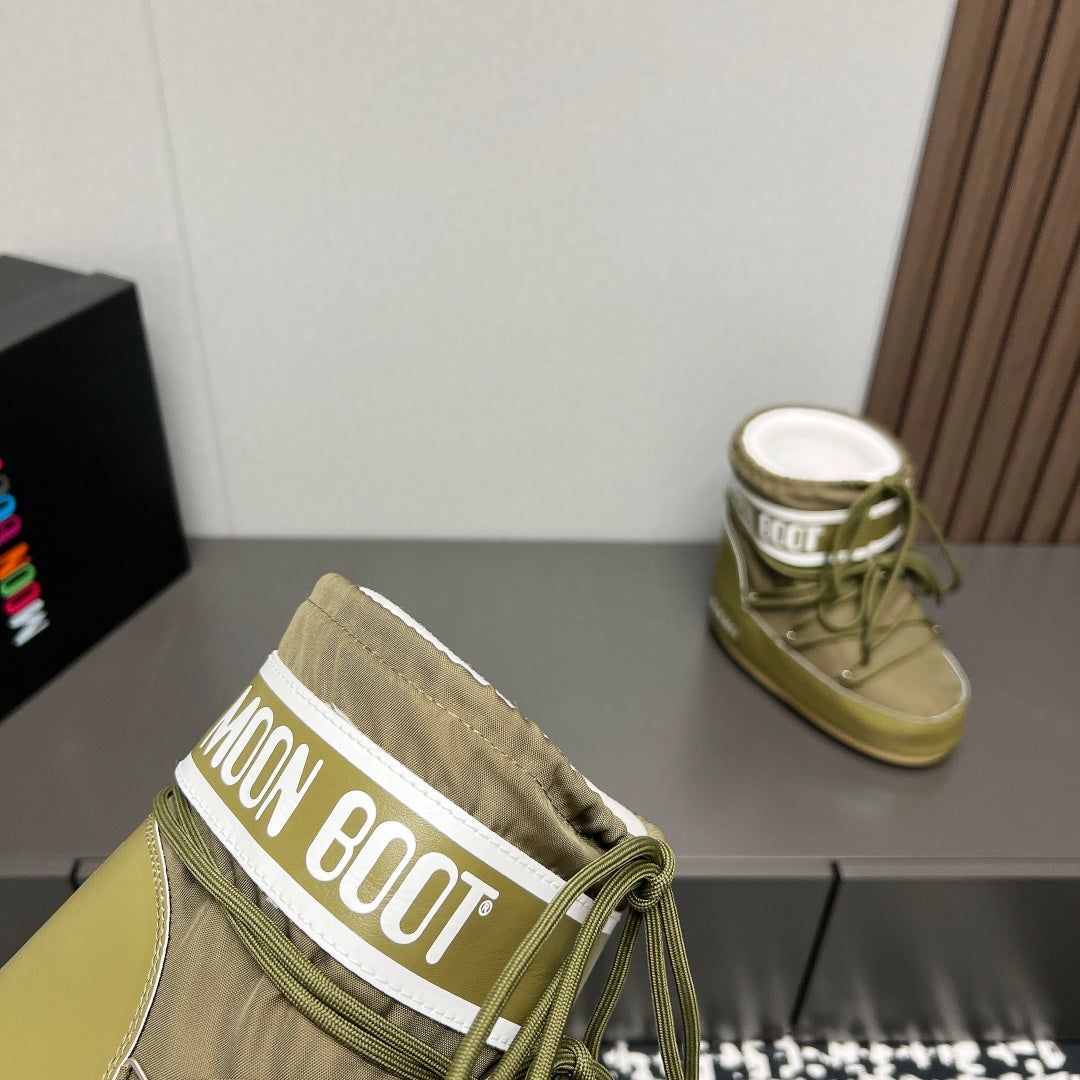 Moon Boot 2024 Autumn/Winter Platform Snow Ankle Boots – 2024FW