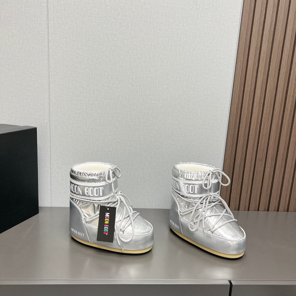 Moon Boot 2024 Autumn/Winter Platform Snow Ankle Boots – 2024FW