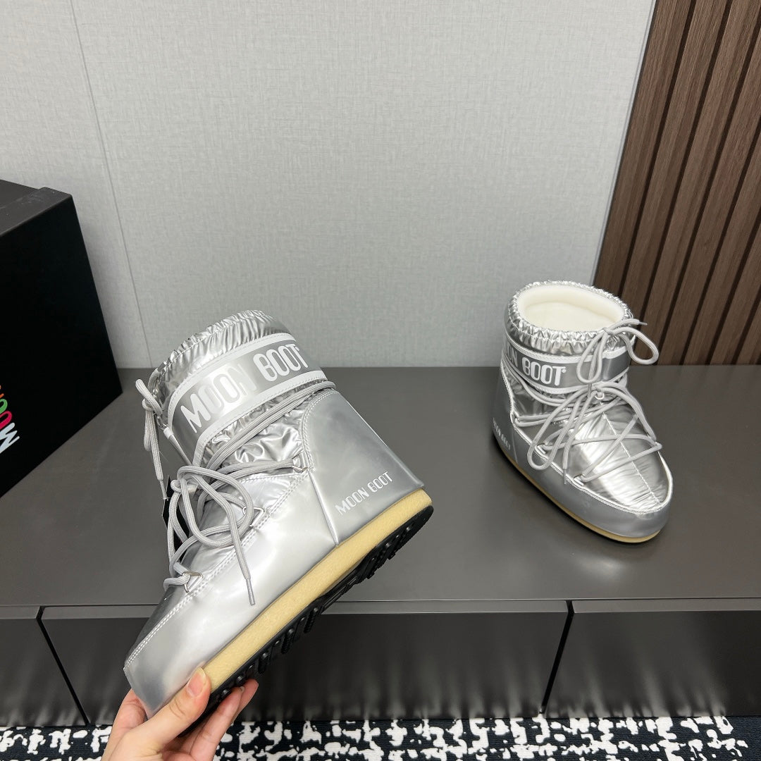 Moon Boot 2024 Autumn/Winter Platform Snow Ankle Boots – 2024FW