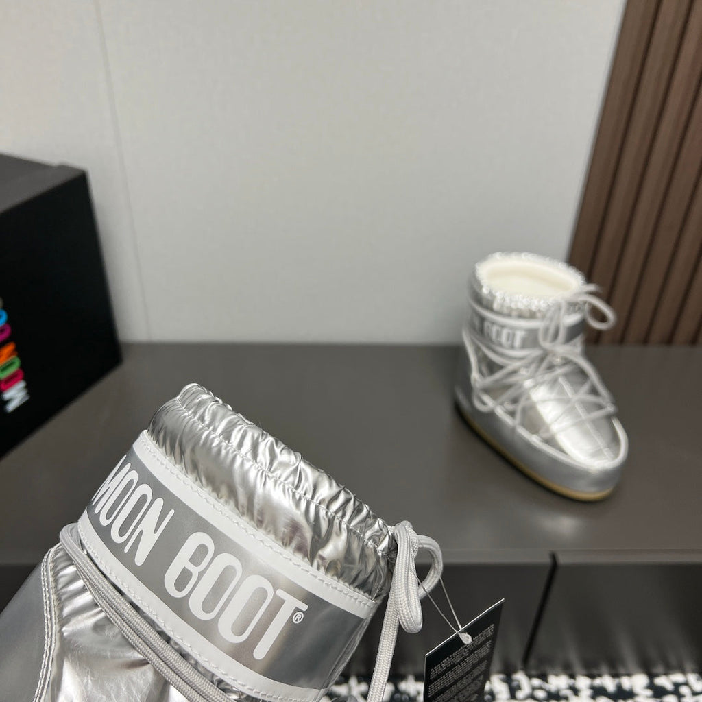 Moon Boot 2024 Autumn/Winter Platform Snow Ankle Boots – 2024FW