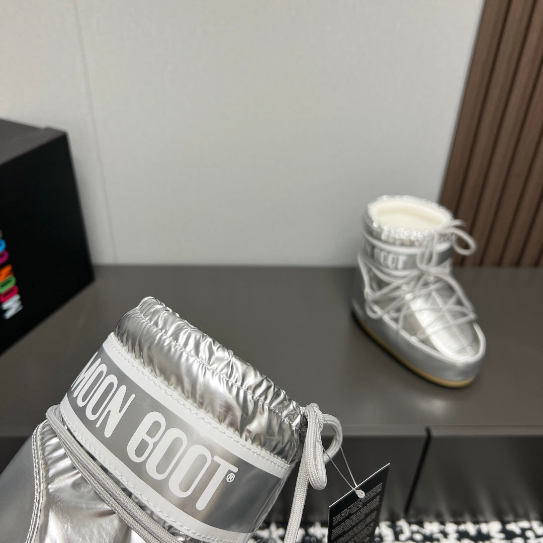 Moon Boot 2024 Autumn/Winter Platform Snow Ankle Boots – 2024FW