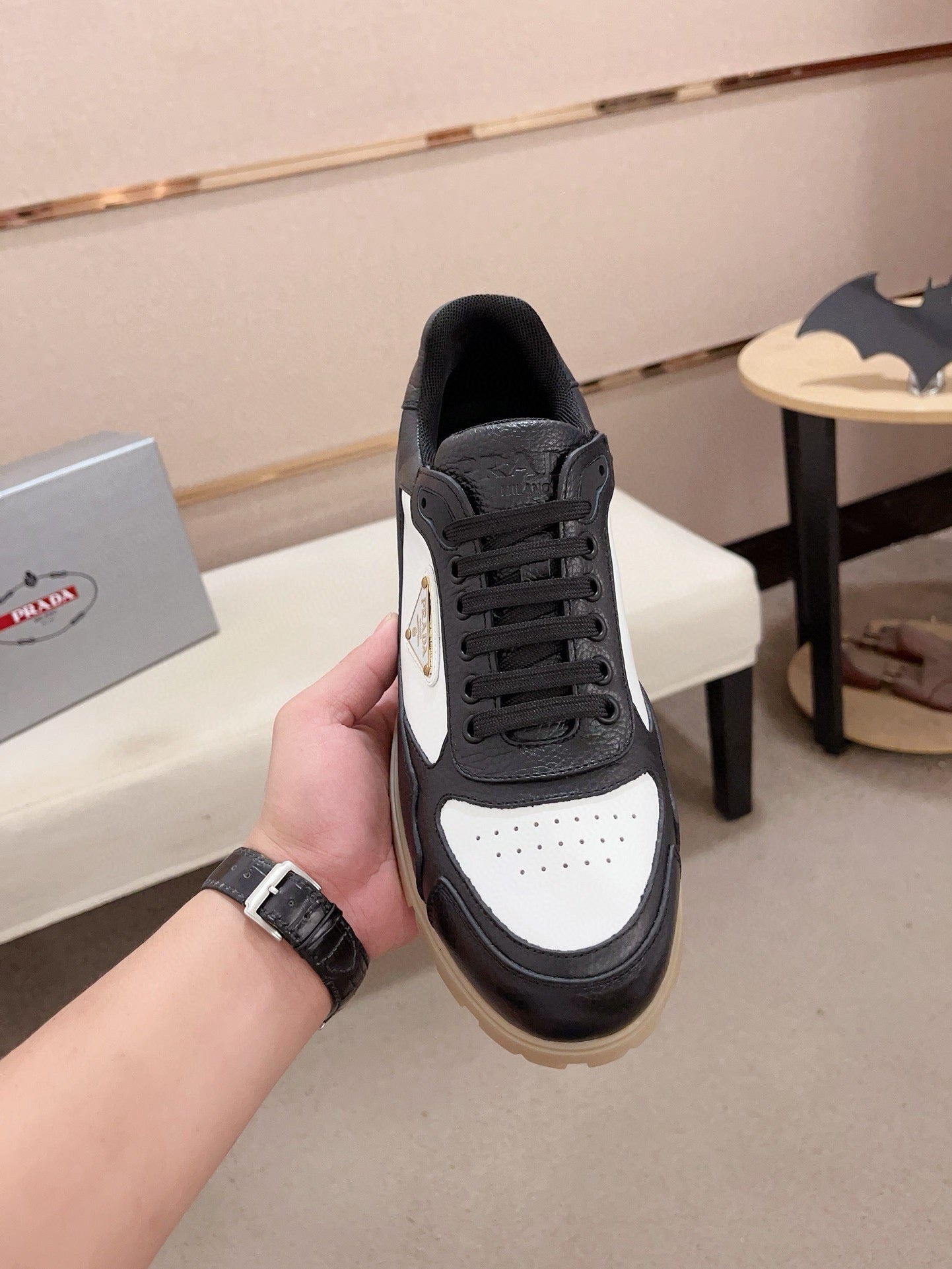Prada Men's Air Cushion Sneakers