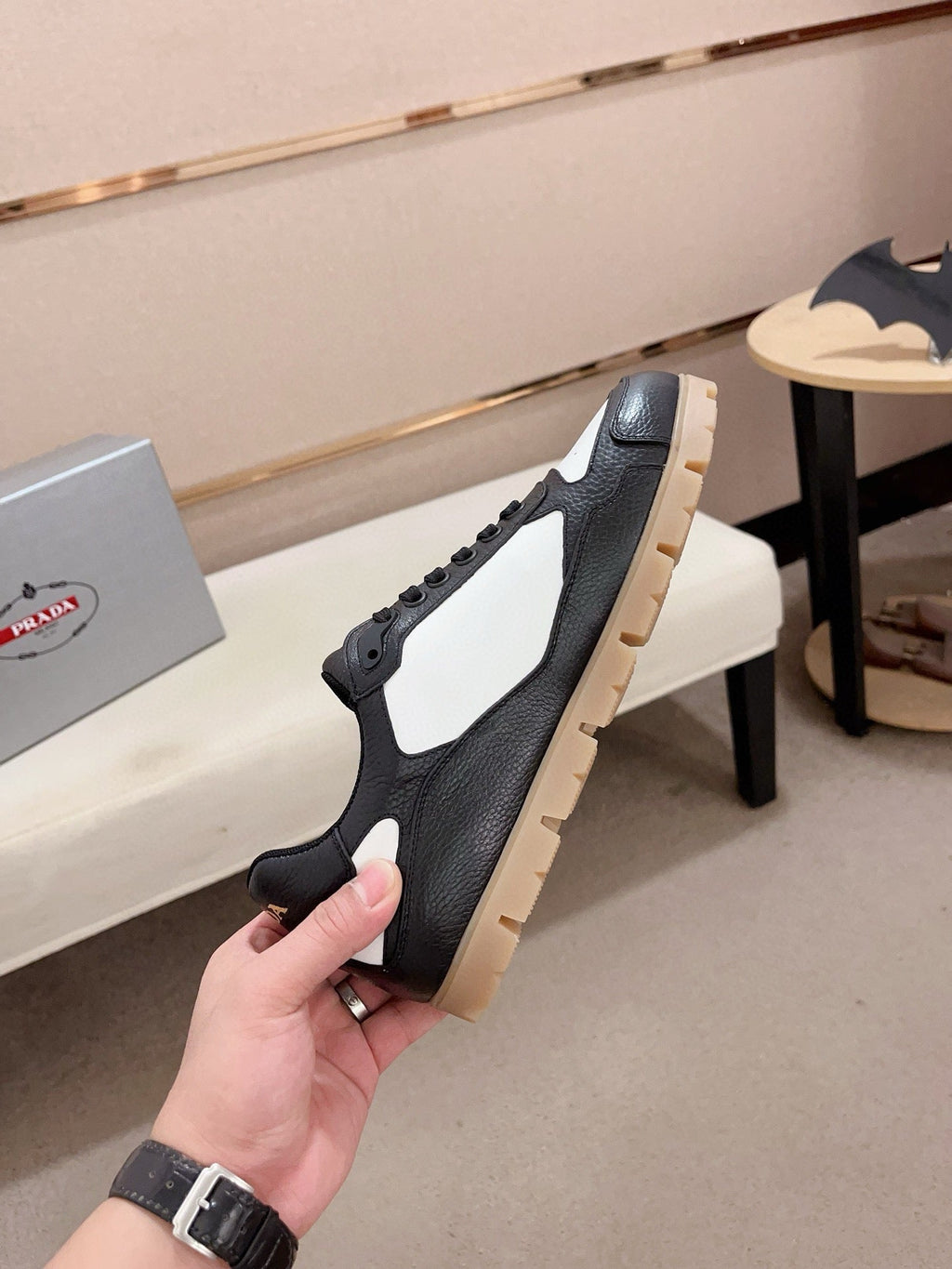 Prada Men's Air Cushion Sneakers