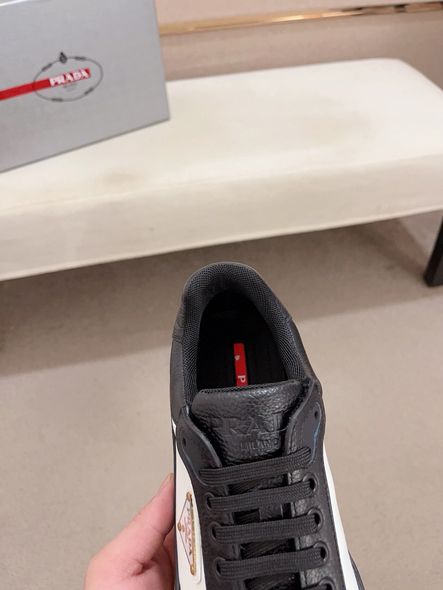 Prada Men's Air Cushion Sneakers