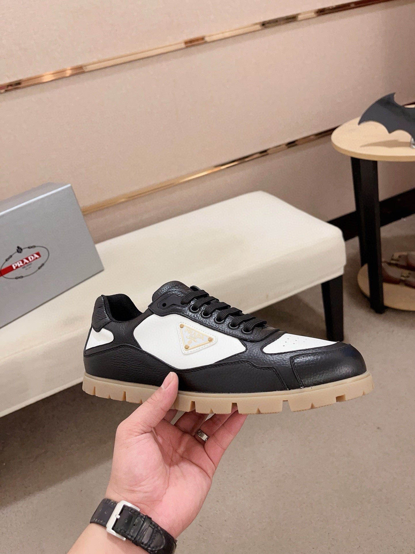 Prada Men's Air Cushion Sneakers