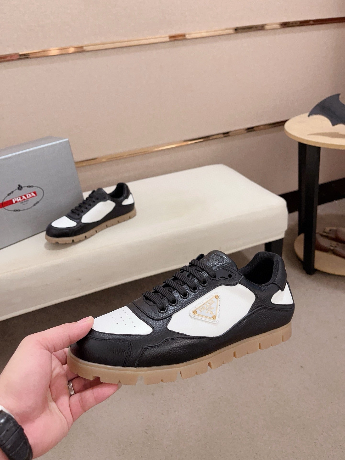 Prada Men's Air Cushion Sneakers