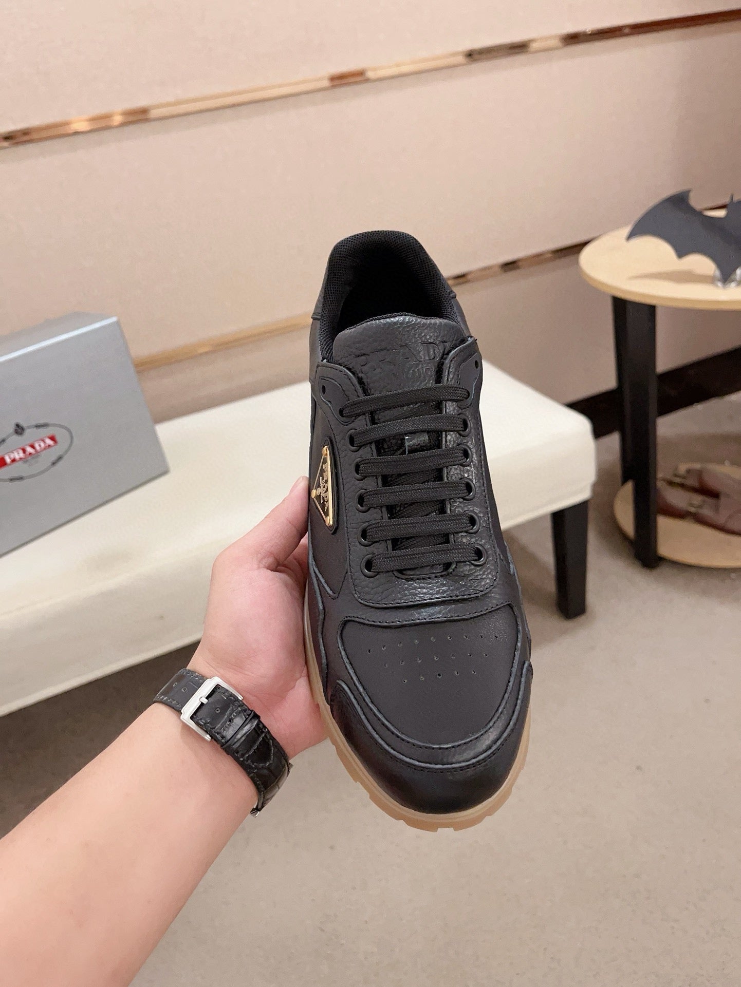 Prada Men's Air Cushion Sneakers