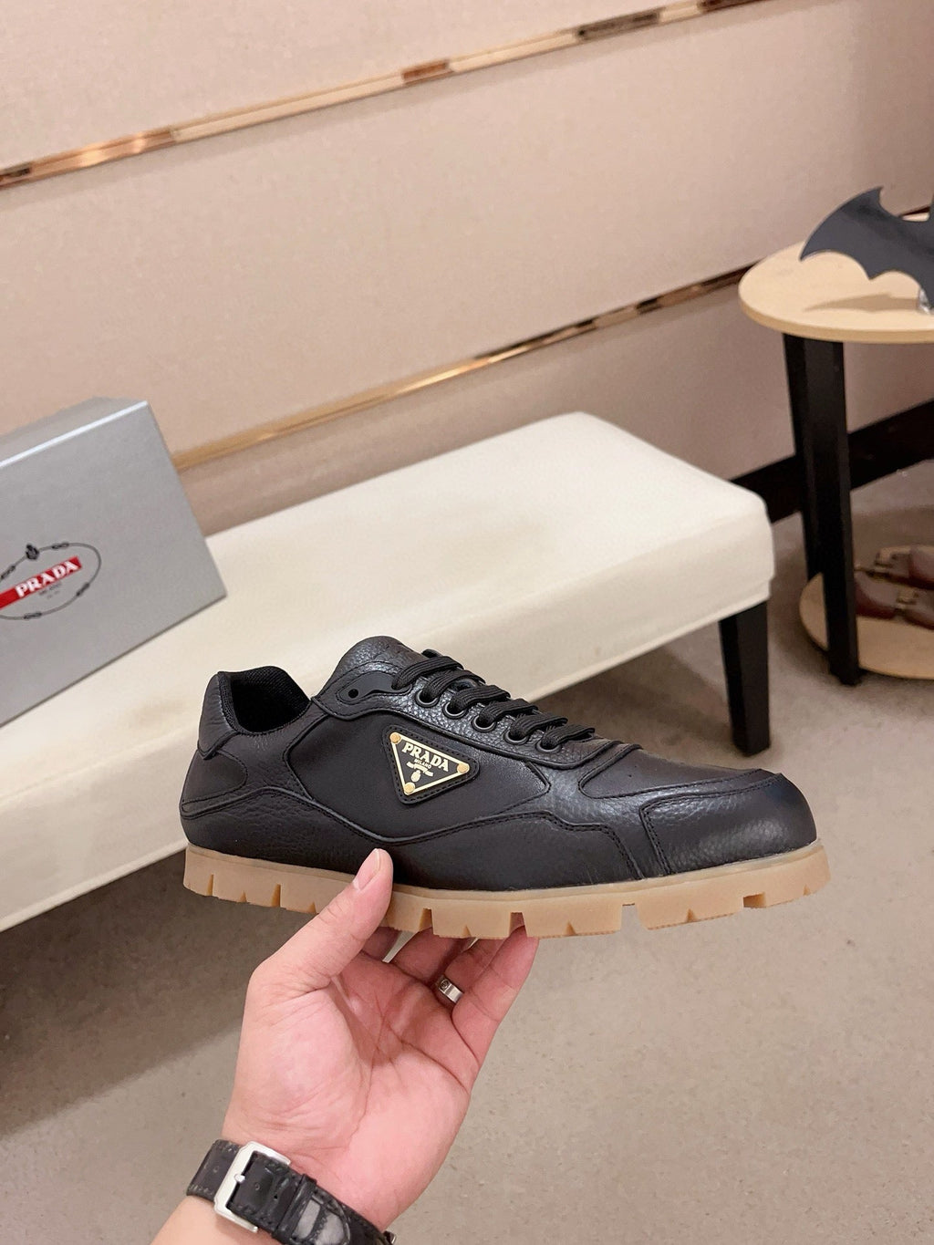Prada Men's Air Cushion Sneakers